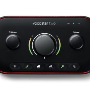 Focusrite Vocaster Two – Spedizione Gratuita – Pronta Consegna