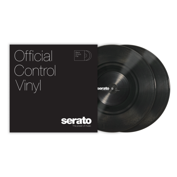 SERATO 10’’ Serato Standard Colors Black - Pronta Consegna