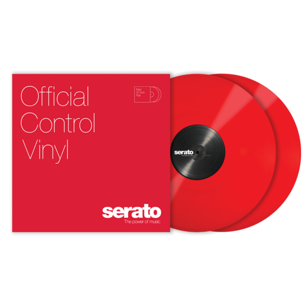 SERATO 12’’ Serato Standard Colors Red - Pronta Consegna