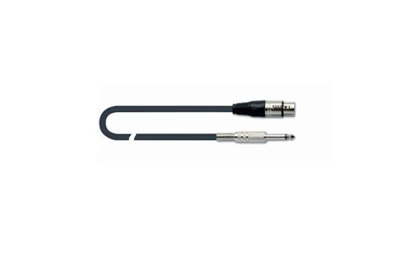 Quiklok MX-777-3 Cavo XLR Femmina/Jack Mono - Pronta Consegna