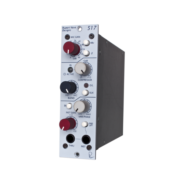 RUPERT NEVE DESIGNS 517 Mic Pre/DI/Compressore con Variphase - Spedizione Gratuita - Pronta Consegna