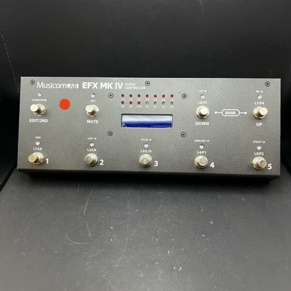 MUSICOMLAB - EFX MK IV PEDAL AUDIO CONTROLLER