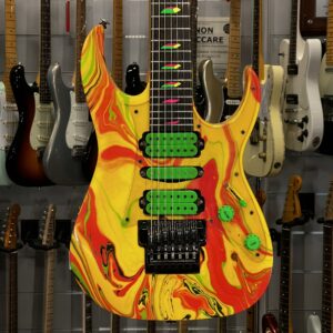 IBANEZ – UV 77 MC 1991 UNIVERSE STEVE VAI MULTI COLOR