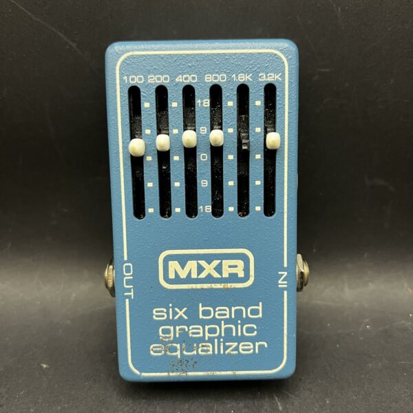 MXR - SIX BAND GRAPHIC EQ BLUE