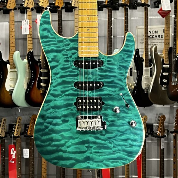 SUHR - STANDARD HSS TRANS TEAL QUILTED