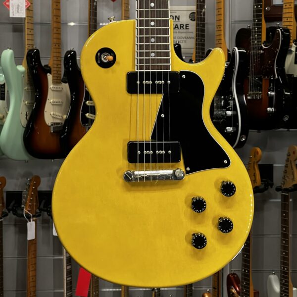 TOKAI - LES PAUL LSS 118 LOVE ROCK YELLOW P 90 MADE IN JAPAN