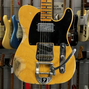 FENDER – CUSTOM SHOP LIMITED LTD TELECASTER BLACKGUARD CUNIFE RELIC 2021 AGED BUTTERSCOTCH BLONDE
