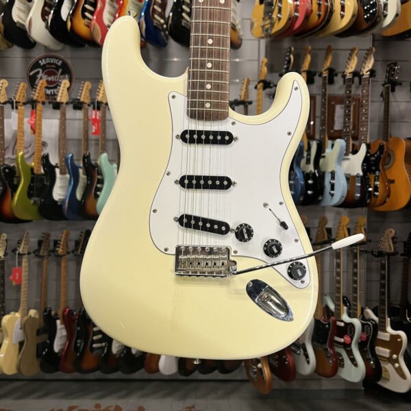 SQUIER - JAPAN STRATOCASTER SILVER SERIES WHITE