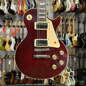 GIBSON – LES PAUL STANDARD 1981 WINE RED TIM SHAW