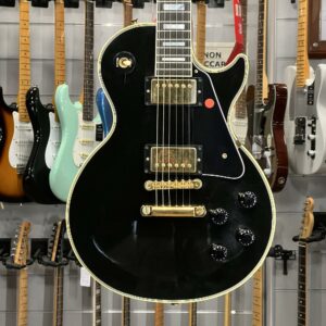 GIBSON – LES PAUL CUSTOM 57 BLACK BEAUTY EBONY 1991 PRE HISTORIC