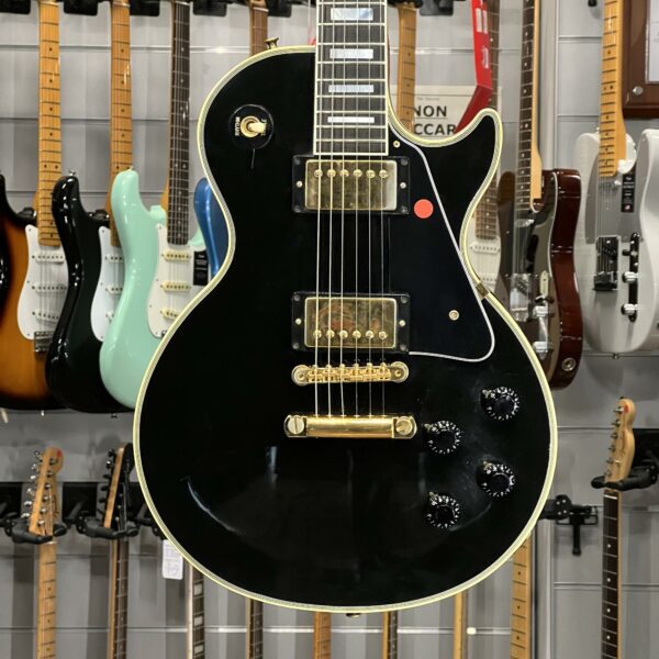 GIBSON - LES PAUL CUSTOM 57 BLACK BEAUTY EBONY 1991 PRE HISTORIC