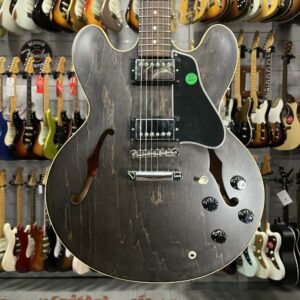 GIBSON – ES 335 SATIN DOT TRANS BLACK MEMPHIS