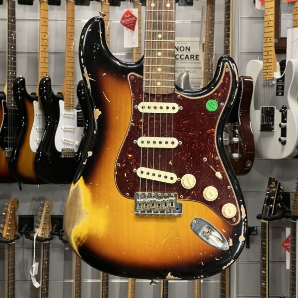 FENDER - CUSTOM SHOP STRATOCASTER 1960 ROASTED HEAVY RELIC SUNBURST