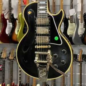 GIBSON – 57 LES PAUL CUSTOM REISSUE 3 PICKUPS BIGSBY EBONY