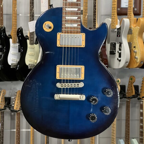 GIBSON - LES PAUL STUDIO 2015 BLUE PAINT CRACK