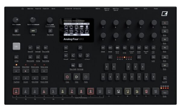 Elektron Analog Four MKII - Spedizione Gratuita - Pronta Consegna