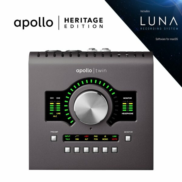 UNIVERSAL AUDIO Apollo Twin MkII | Heritage Edition - Spedizione Gratuita - Pronta Consegna