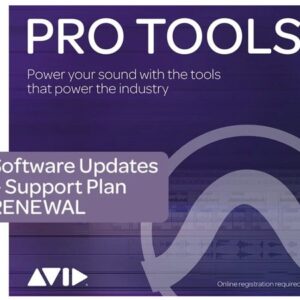 Avid Pro Tools 1 Year Updates + Support Plan Renewal – Spedizione Gratuita – Pronta Consegna