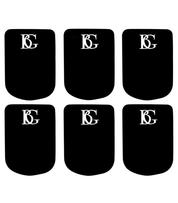 BG A10S Kit 6 Proteggi Bocchino Neri Per Clarinetto 0,8MM Small
