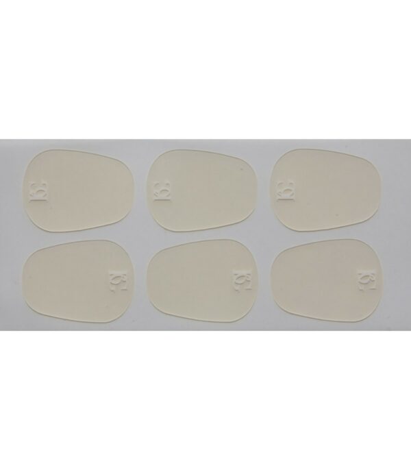 BG A11L Kit 6 Proteggi Bocchino Trasparenti Per Sax Soprano 0,4MM Large - immagine 2
