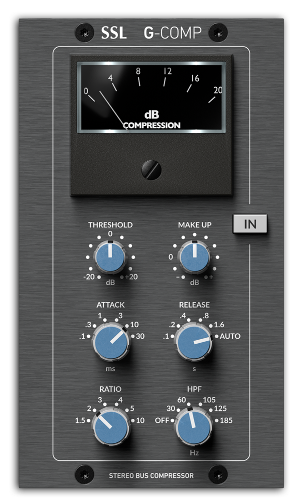SSL 500-Series G-Comp Stereo Bus Compressor MkII - Spedizione Gratuita - Pronta Consegna