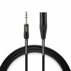 WARM AUDIO Cavo XLR Maschio a TRS Maschio 0.9 mt – Pronta Consegna