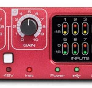 Focusrite Scarlett 18i6 EXDEMO – Spedizione Gratuita – Pronta Consegna