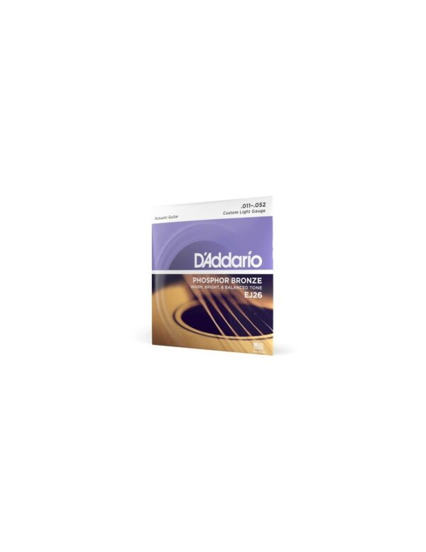D'Addario EJ26 Acoustic Phosphor Bronze 11-52 - immagine 2
