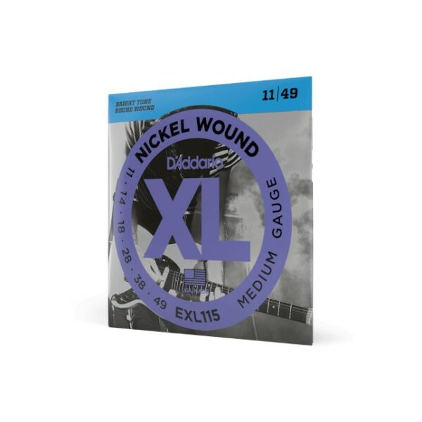 D'Addario EXL115 Nickel Medium 11-49
