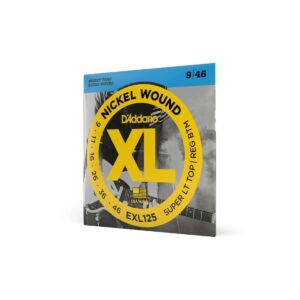 D’Addario EXL125 Super Light Top / Regular Botton
