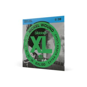 D’Addario EXL130 Nickel Wound, Extra-Super Light, 08-38
