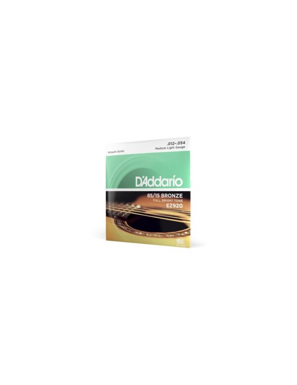 D'Addario EZ920 85/15 Bronze Acoustic Guitar Strings 12-54 - immagine 2