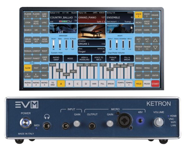 Ketron EVM + Monitor + Zaino Bundle  - Spedizione Gratuita - Pronta Consegna