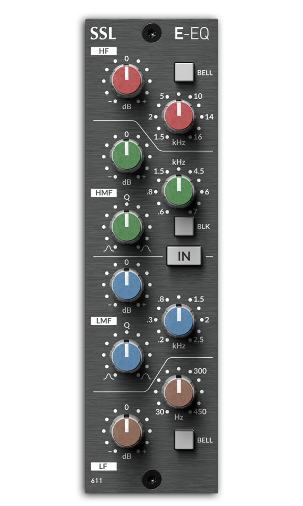 SSL 500-Series E EQ Module - Spedizione Gratuita - Pronta Consegna