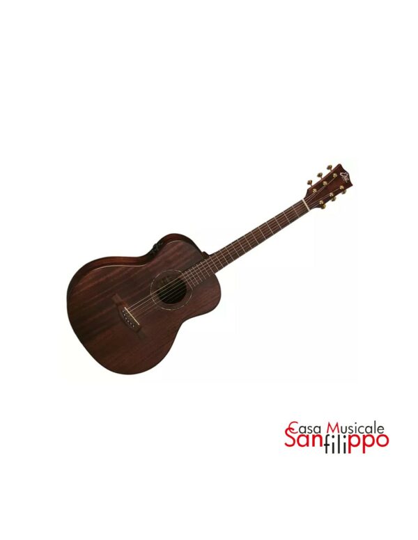 Eko Marco Polo MM Chitarra Acustica Traveler Elettrificata Naturale - immagine 3