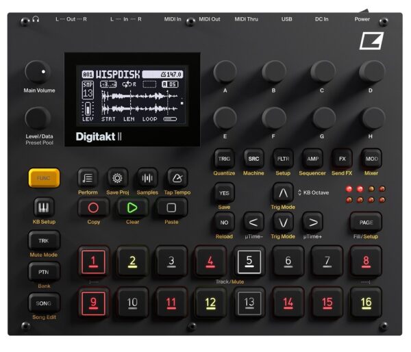 Elektron Digitakt II - Spedizione Gratuita - Pronta Consegna