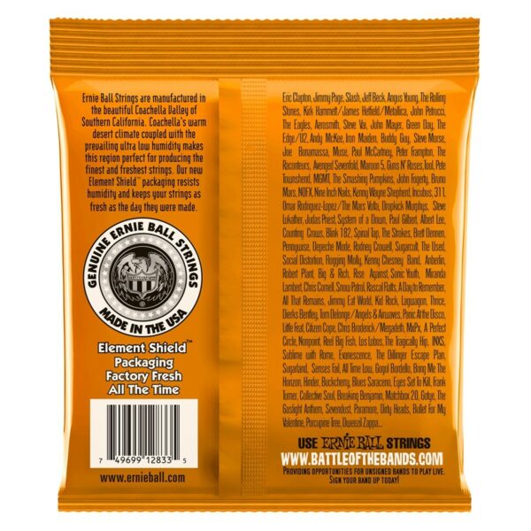 ERNIE BALL 2833 Hybrid Slinky Bass Cordiera Per Basso Elettrico 4 Corde - immagine 2