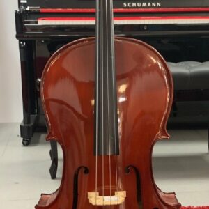 J.BRUCK C003ES VIOLONCELLO DA STUDIO MISURA 1/2 CON CUSTODIA MORBIDA E ARCHETTO OCCASIONE USATO IN G