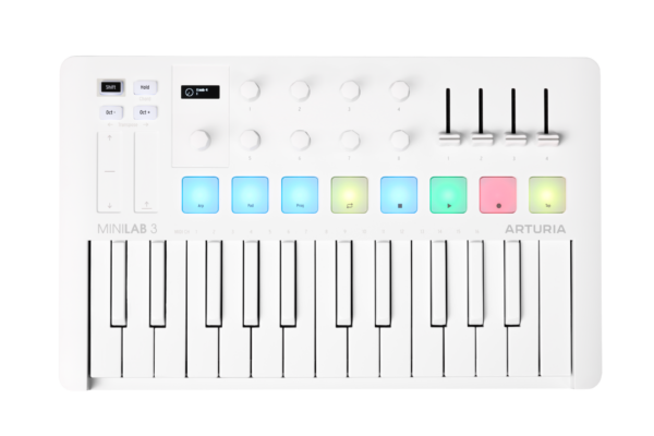 ARTURIA MiniLab 3 Alpine White - Pronta Consegna