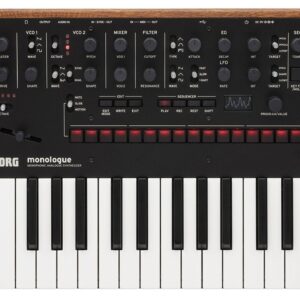 Korg Monologue BK Black – Spedizione Gratuita – Pronta Consegna