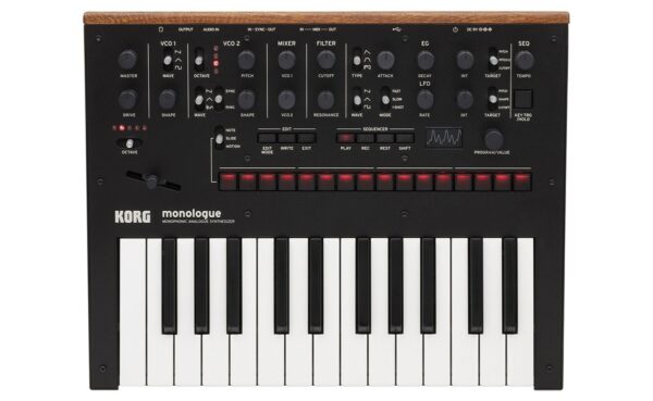 Korg Monologue BK Black - Spedizione Gratuita - Pronta Consegna