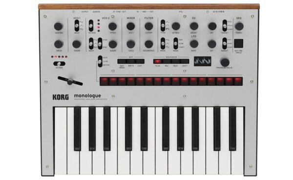 Korg Monologue SV Silver - Spedizione Gratuita - Pronta Consegna