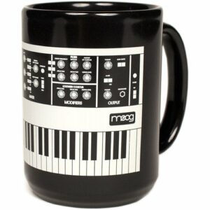 MOOG MUSIC Minimug (coffee mug) Nera – Pronta Consegna