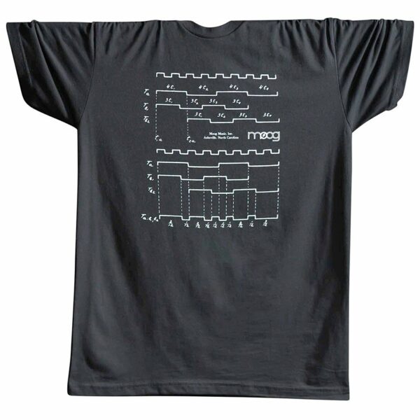 MOOG MUSIC Polyrhythms Tee Large - Pronta Consegna