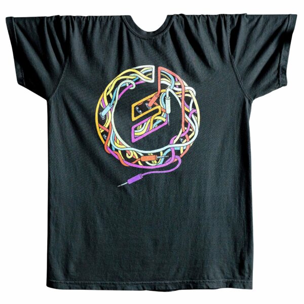 MOOG MUSIC Tangled Icon Shirt Black XL - Pronta Consegna