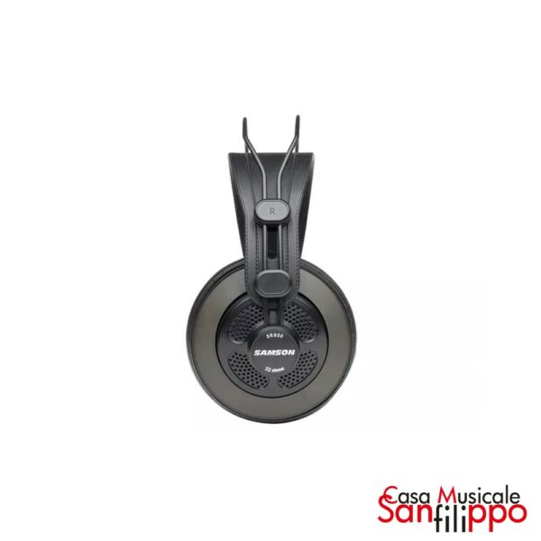 Samson SR850 Cuffia Monitor Semiaperta Nera - immagine 2