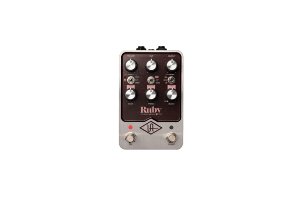 Universal Audio UAFX Ruby 63 Top Boost Amplifier - Spedizione Gratuita - Pronta Consegna