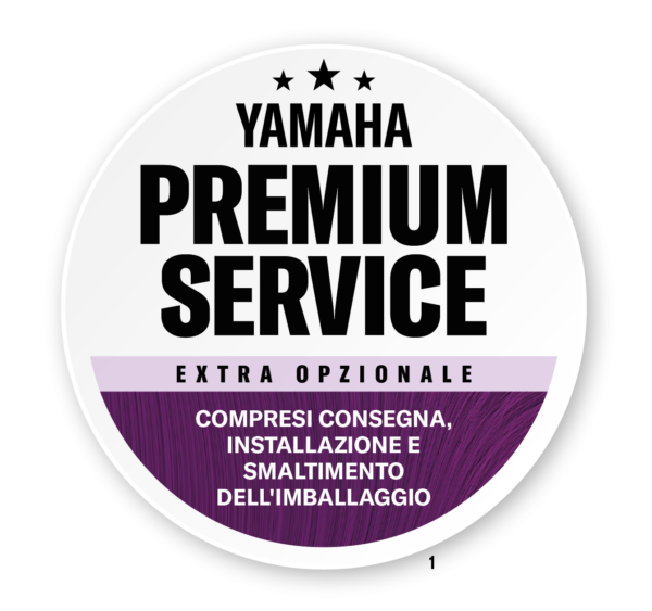 Yamaha consegna PREMIUM Two - Spedizione Gratuita - Pronta Consegna