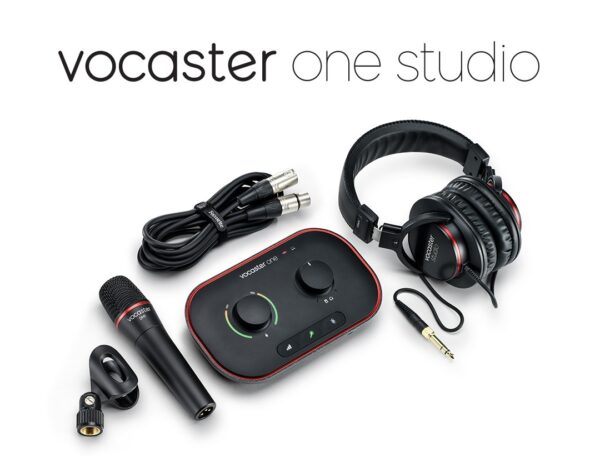 Focusrite Vocaster One Studio - Pronta Consegna