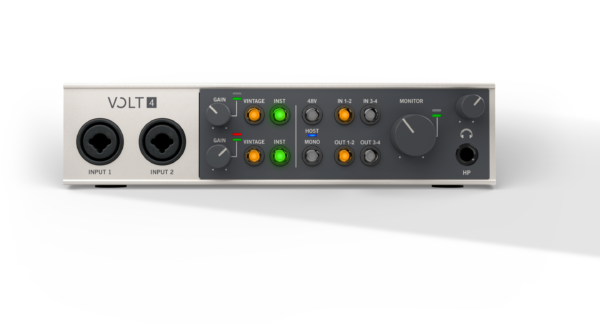 UNIVERSAL AUDIO VOLT 4 USB Recording Studio - Spedizione Gratuita - Pronta Consegna